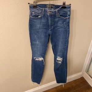Joes distressed jeans